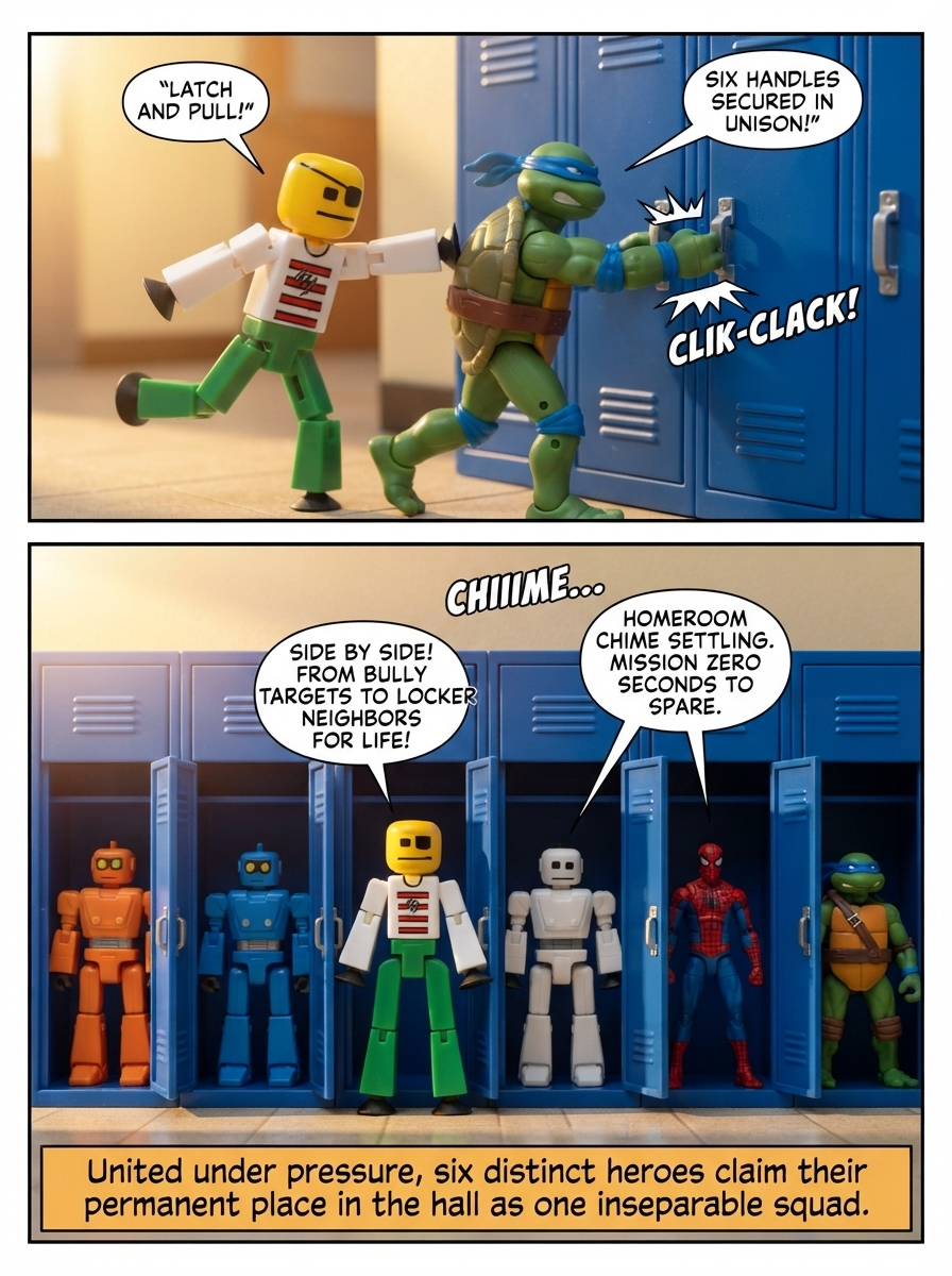 Hallway Dash: The Locker Rush (page 4 of 4)