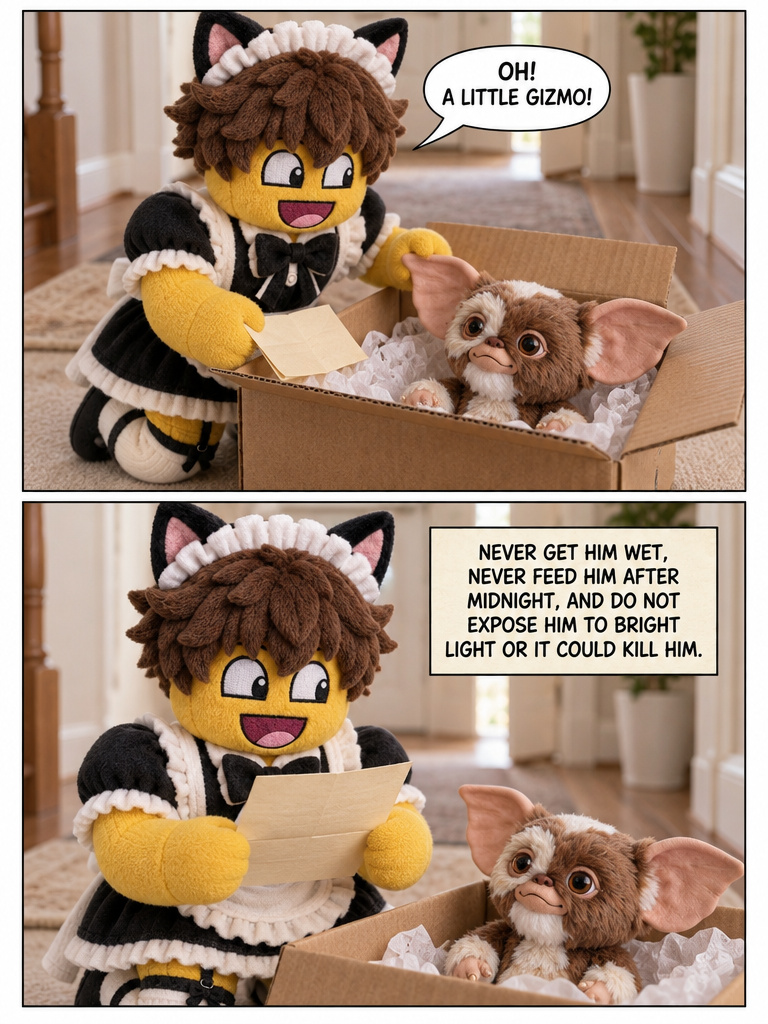 Breakfast for Gizmo (page 2 of 4)