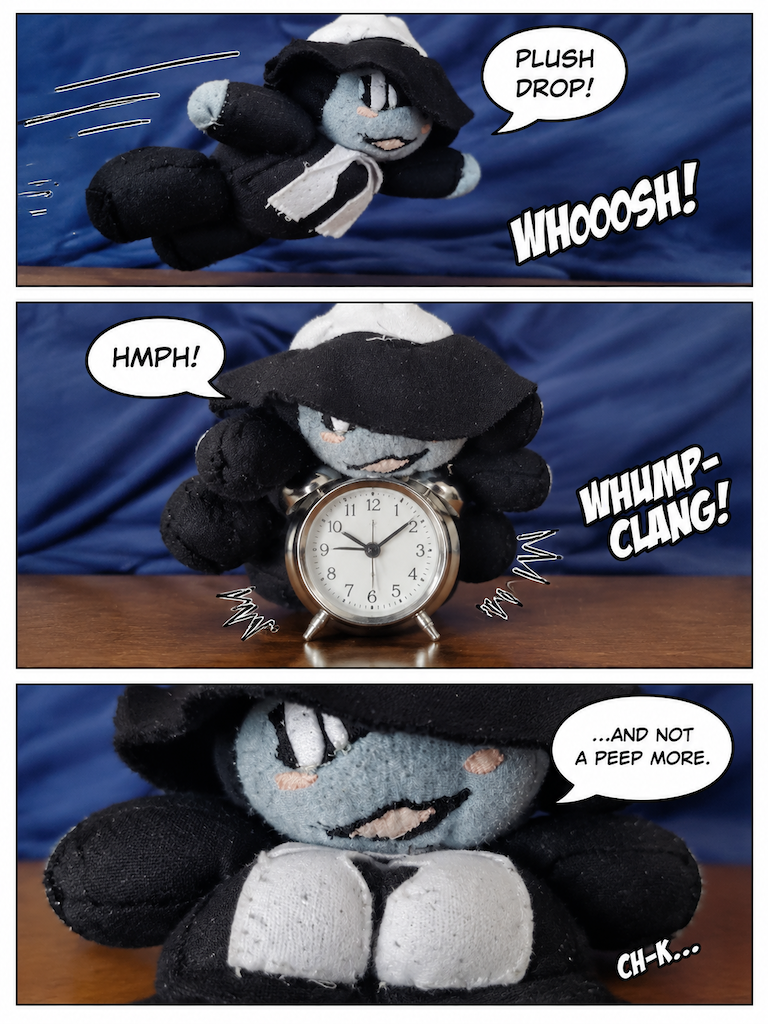 A Plush Detective's Morning Ruckus (page 3 of 4)