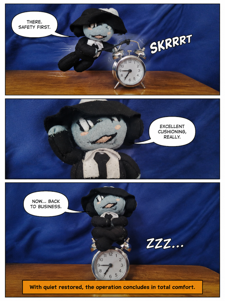 A Plush Detective's Morning Ruckus (page 4 of 4)