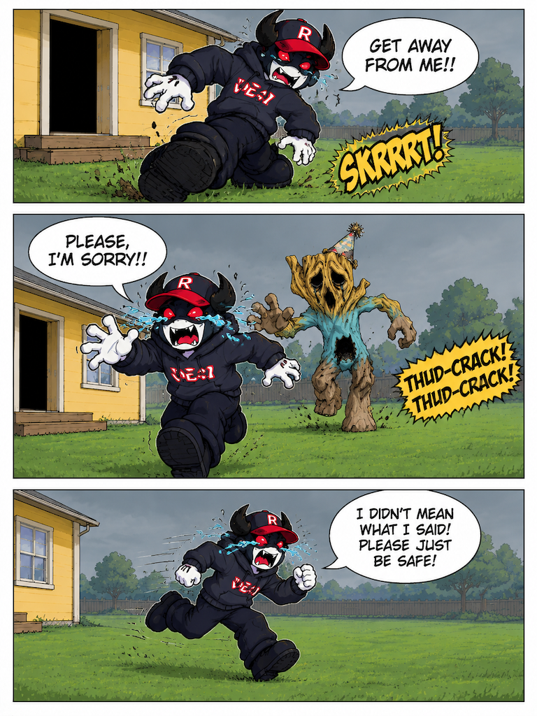 The False Friend in the Yard (page 3 of 4)