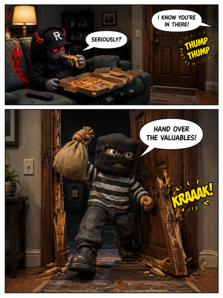 Midnight Snack Interruption (page 2 of 4)