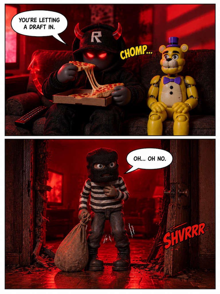 Midnight Snack Interruption (page 3 of 4)