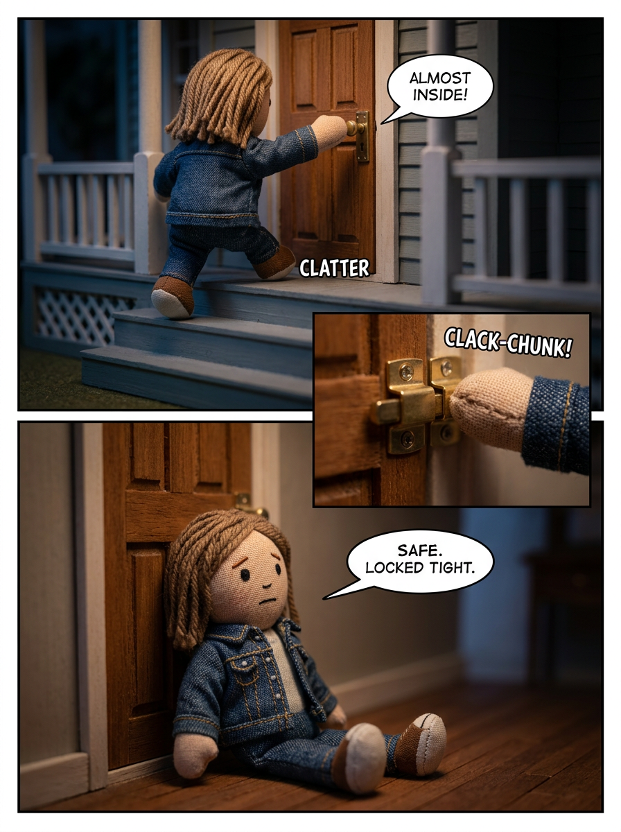 The Follower at the Door... (page 2 of 4)