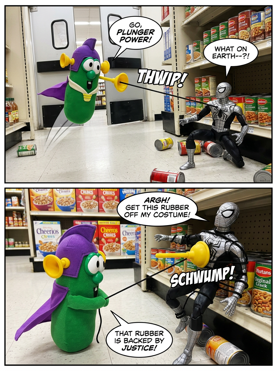 Larry-Boy at the Mart (page 3 of 4)