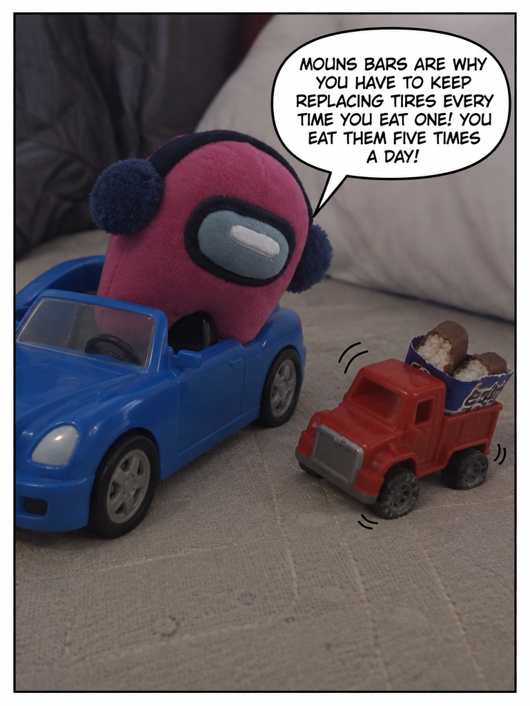 Tire Trouble and Coconut Bars (page 3 of 4)