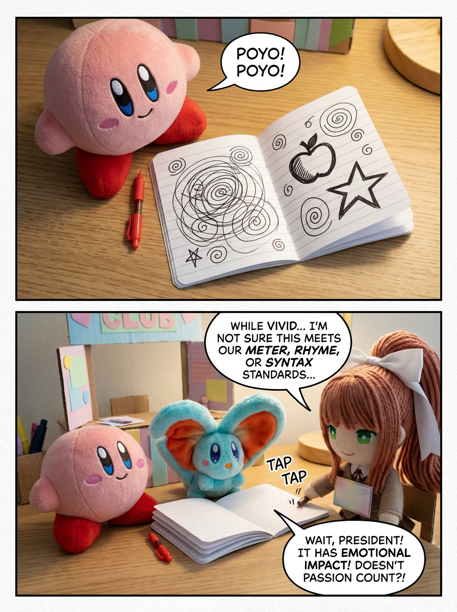 Poetry Practice on the Desk (page 2 of 4)