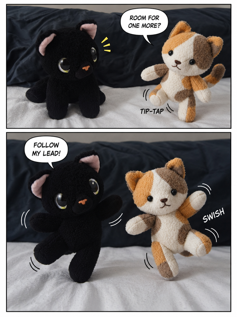 The Dancing Kitties and the Disappearing Act (page 2 of 4)