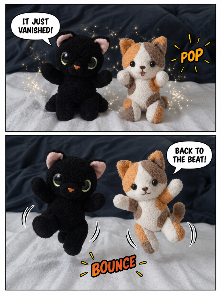 The Dancing Kitties and the Disappearing Act (page 4 of 4)