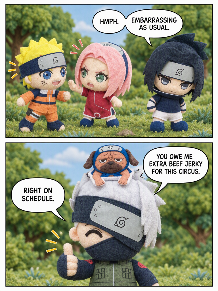 Pakkun's Morning Drill (page 3 of 4)