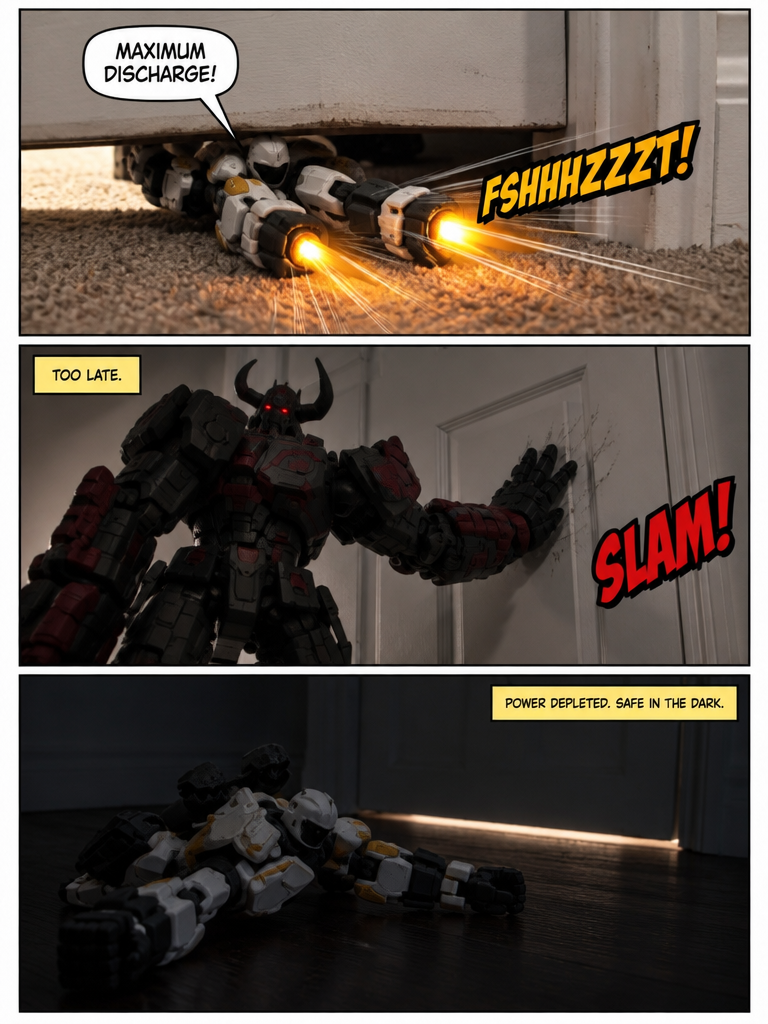 Narrow Escape Under the Door (page 4 of 4)