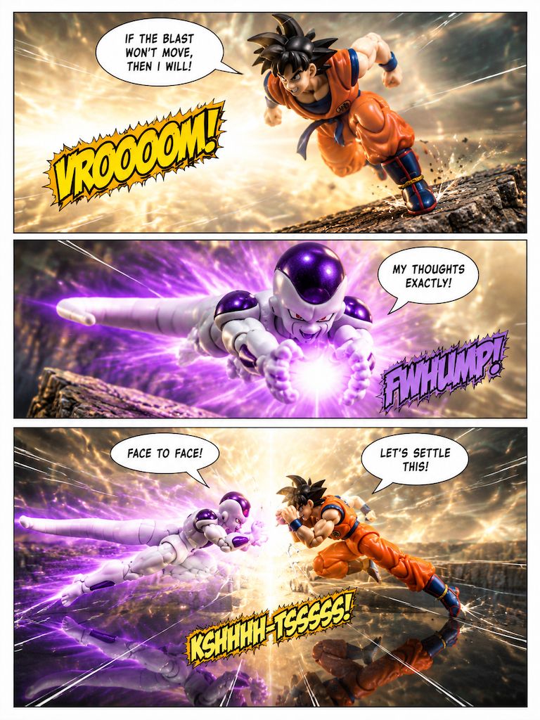 Clash of Equals: Son Goku vs Frieza (page 3 of 4)