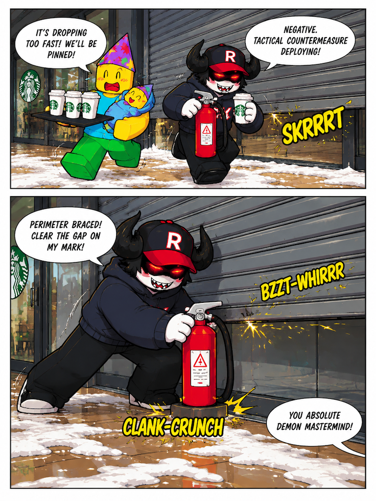 Starbucks Part Two: Patio Run (page 2 of 4)