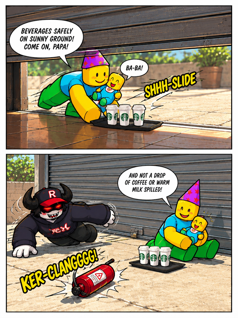 Starbucks Part Two: Patio Run (page 3 of 4)