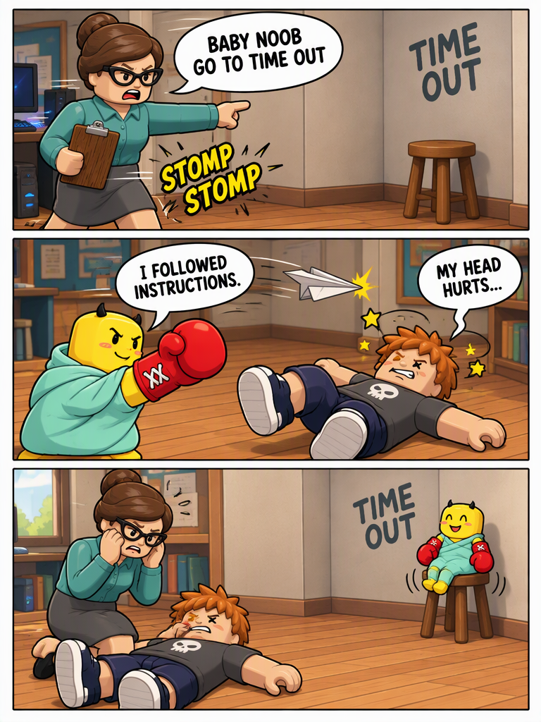 Baby Noob's First Lesson (page 4 of 8)