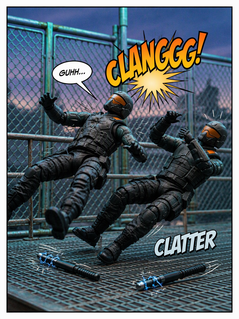 Clean Sweep on the Catwalk (page 3 of 4)