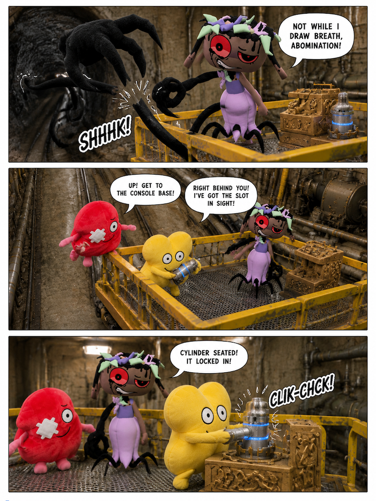 Truce at the Railcart Console (page 2 of 4)