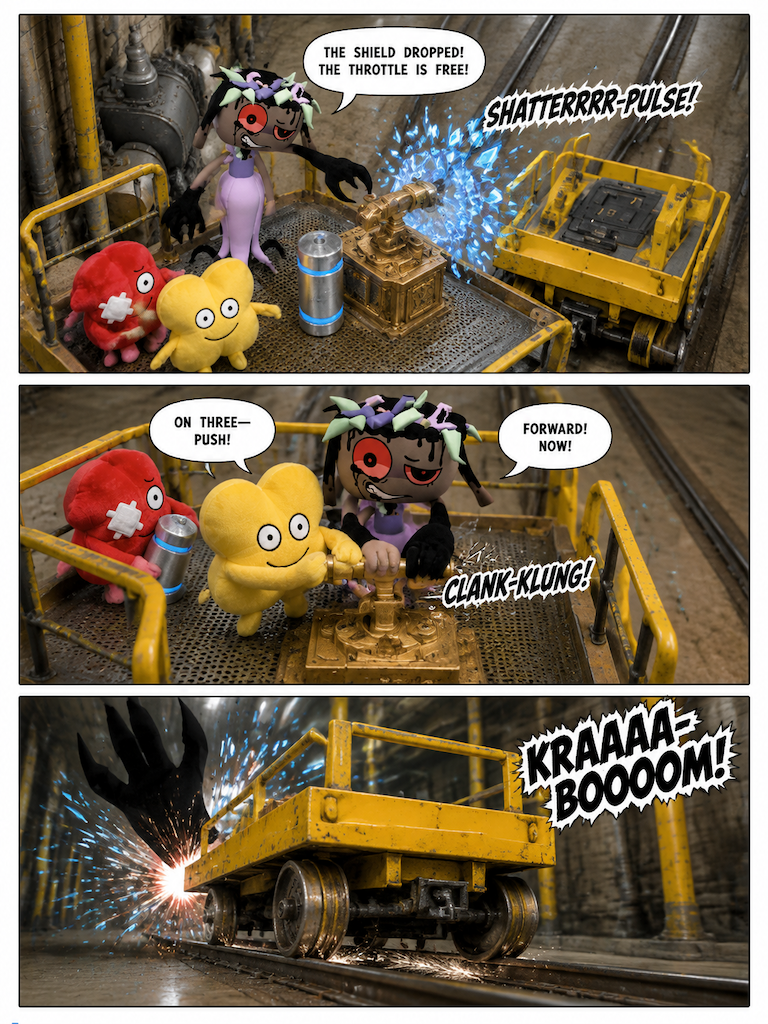 Truce at the Railcart Console (page 3 of 4)