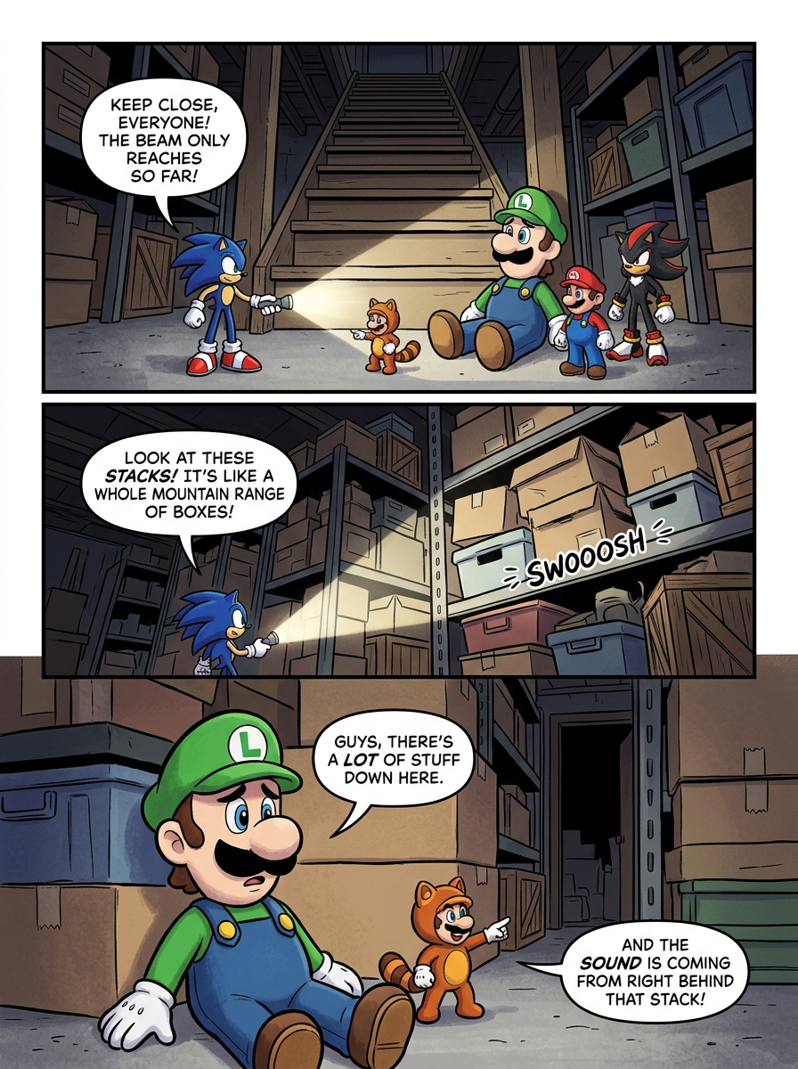 The Mystery in the Basement (page 2 of 4)