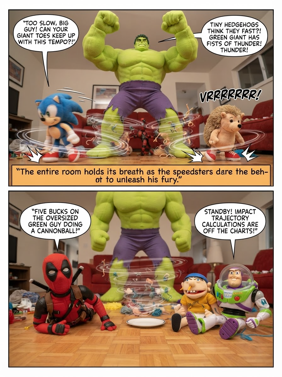 Chaos on the Living Room Floor (page 2 of 4)