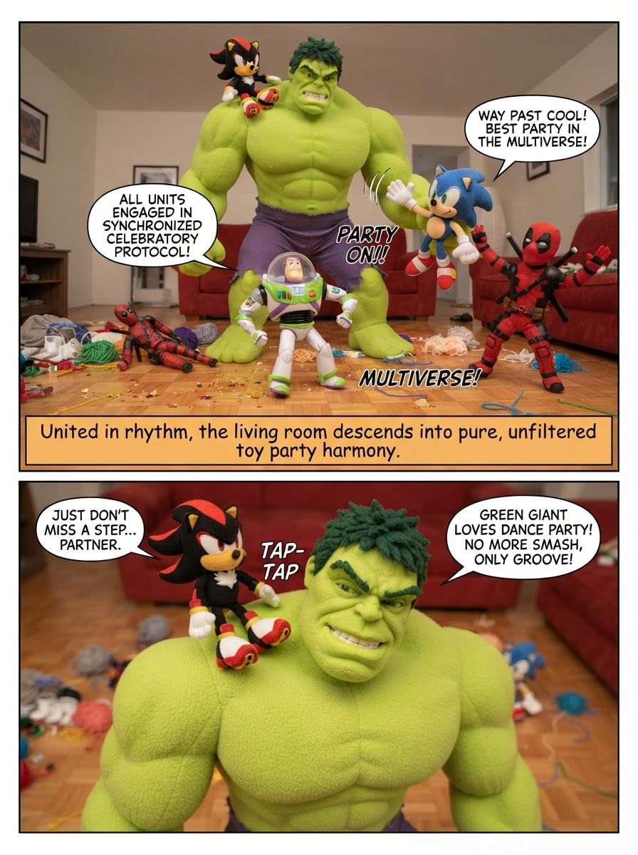 Chaos on the Living Room Floor (page 4 of 4)