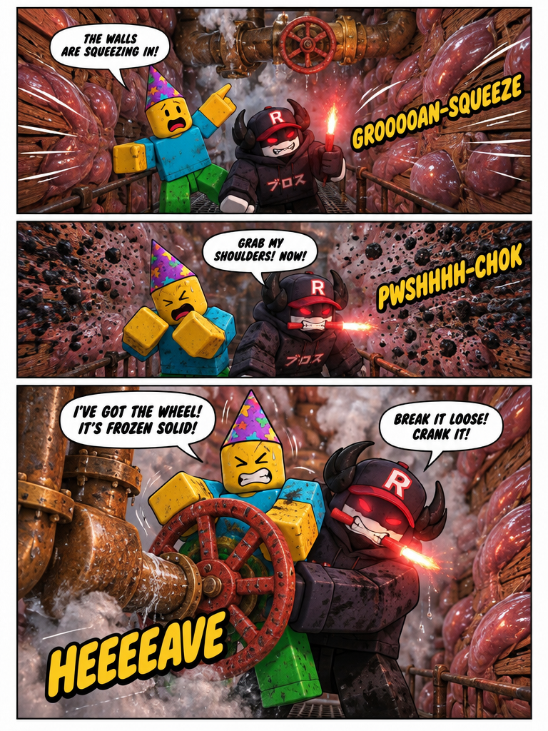 Escape from the Living Furnace (page 3 of 4)