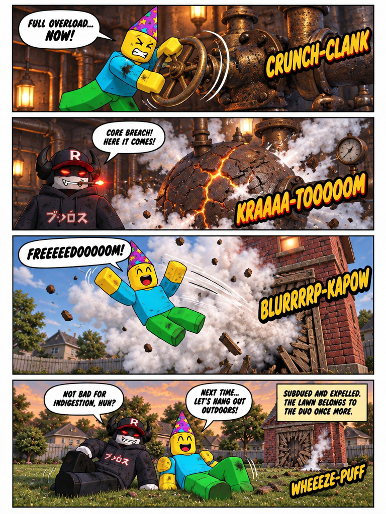 Escape from the Living Furnace (page 4 of 4)