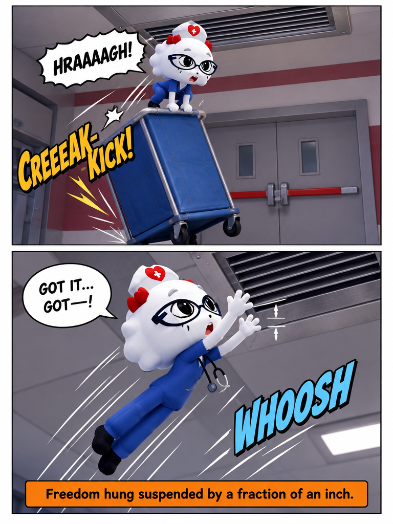 Hospital Dash: The Blocked Exit part 1 (page 3 of 4)