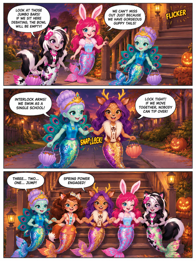 Fin-Tastic Halloween (page 2 of 4)