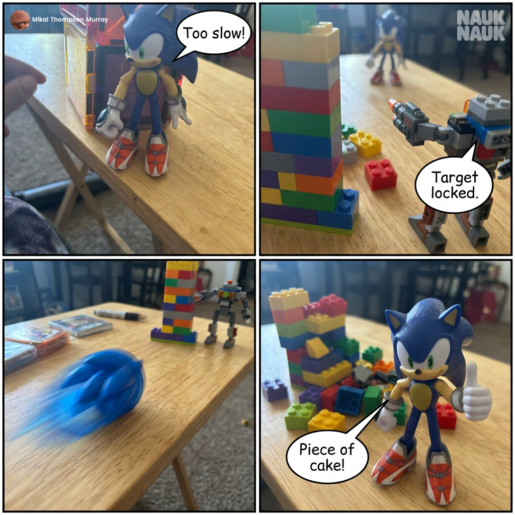 Sonic the Hedgehog Saves The Day