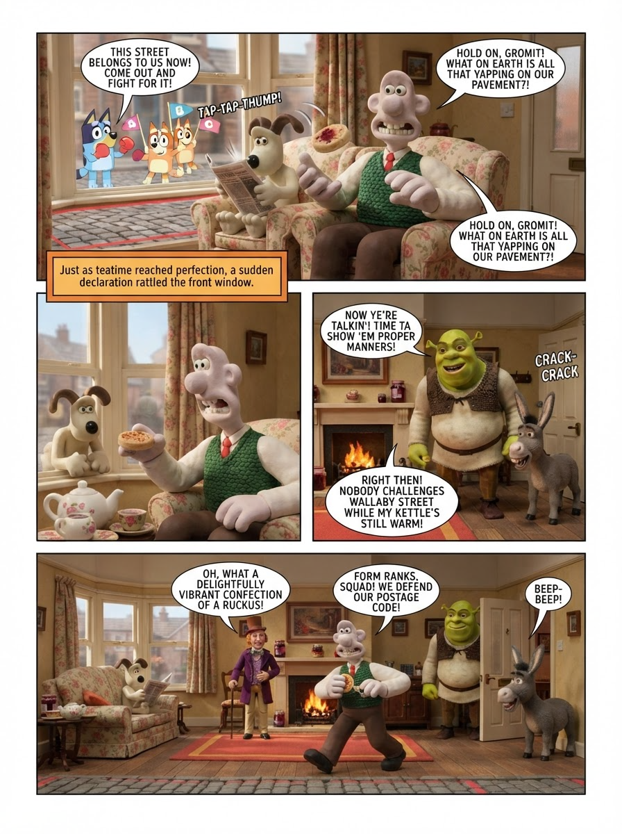 A Cracking Cup of Tea at West Wallaby Street (page 5 of 8)