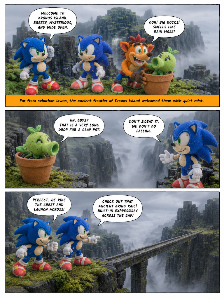 Return to Kronos Island (page 2 of 4)