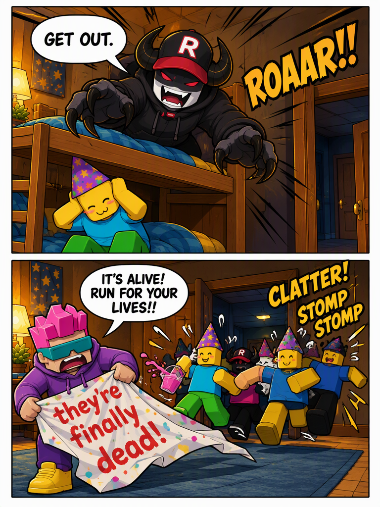 Party Crashed Early (page 3 of 4)