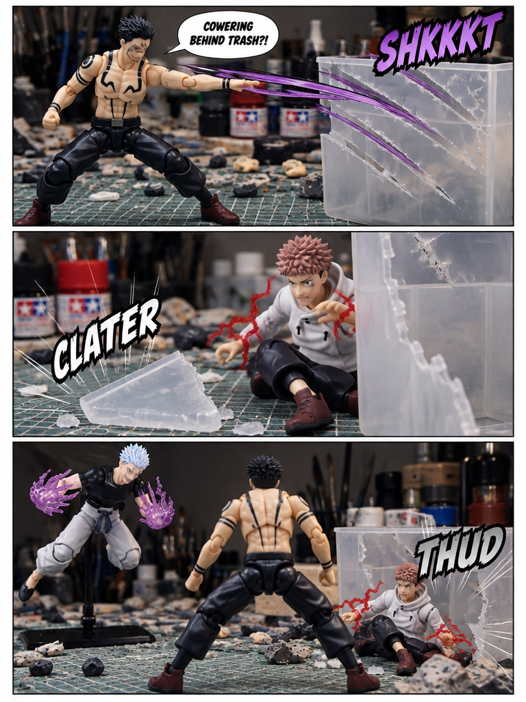 Tactical Retreat on the Cutting Mat (alternate ending) (page 2 of 4)
