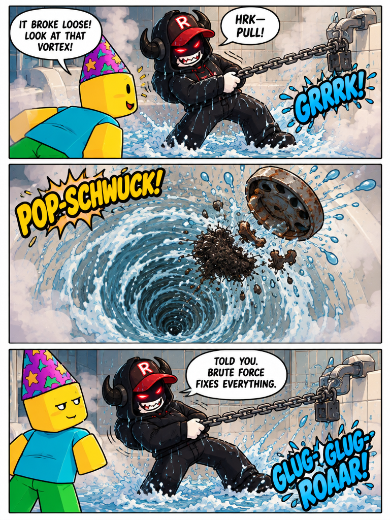 Drain Duty (page 3 of 4)