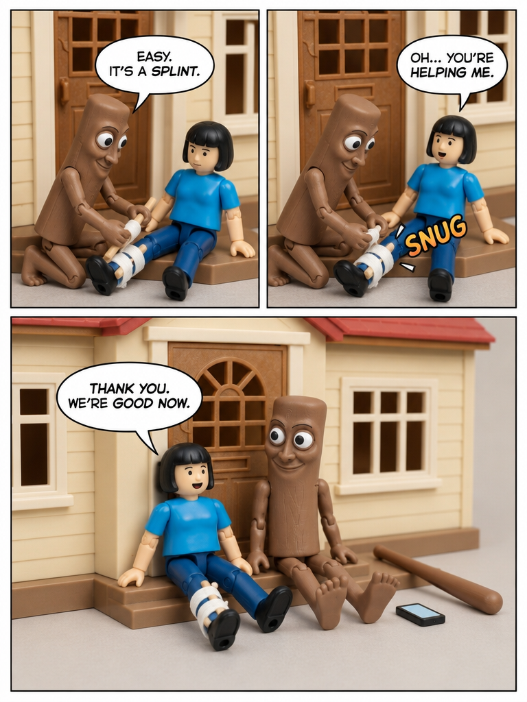 A Truce Made of Splints (page 4 of 4)