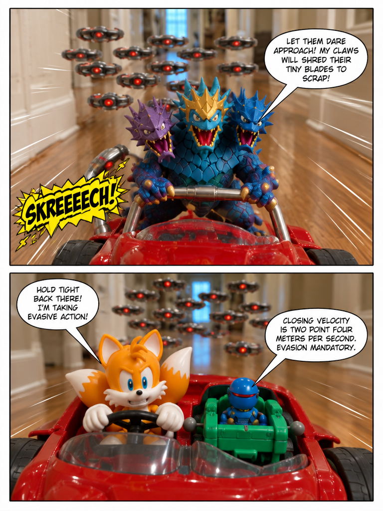 Corridor Swarm Evasion (page 2 of 8)