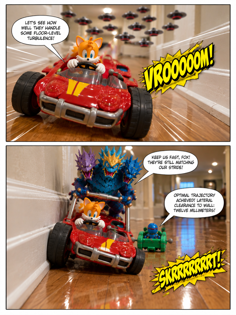 Corridor Swarm Evasion (page 3 of 8)