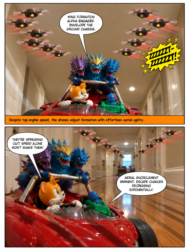 Corridor Swarm Evasion (page 4 of 8)