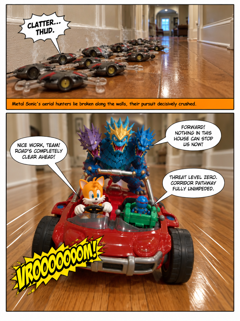 Corridor Swarm Evasion (page 8 of 8)