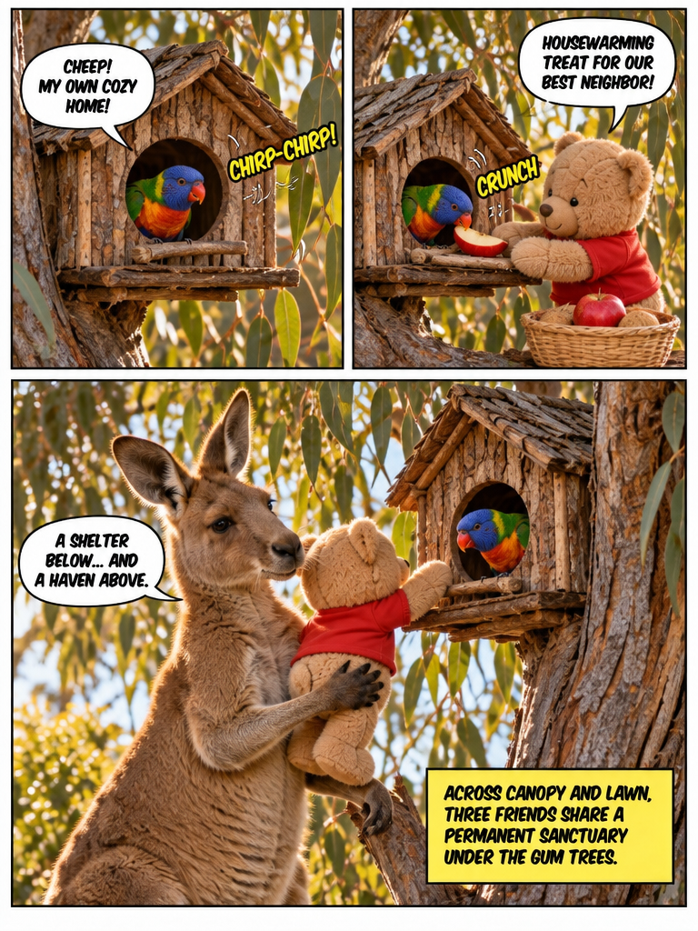 A Garden Treehouse for Lorikeet (page 4 of 4)