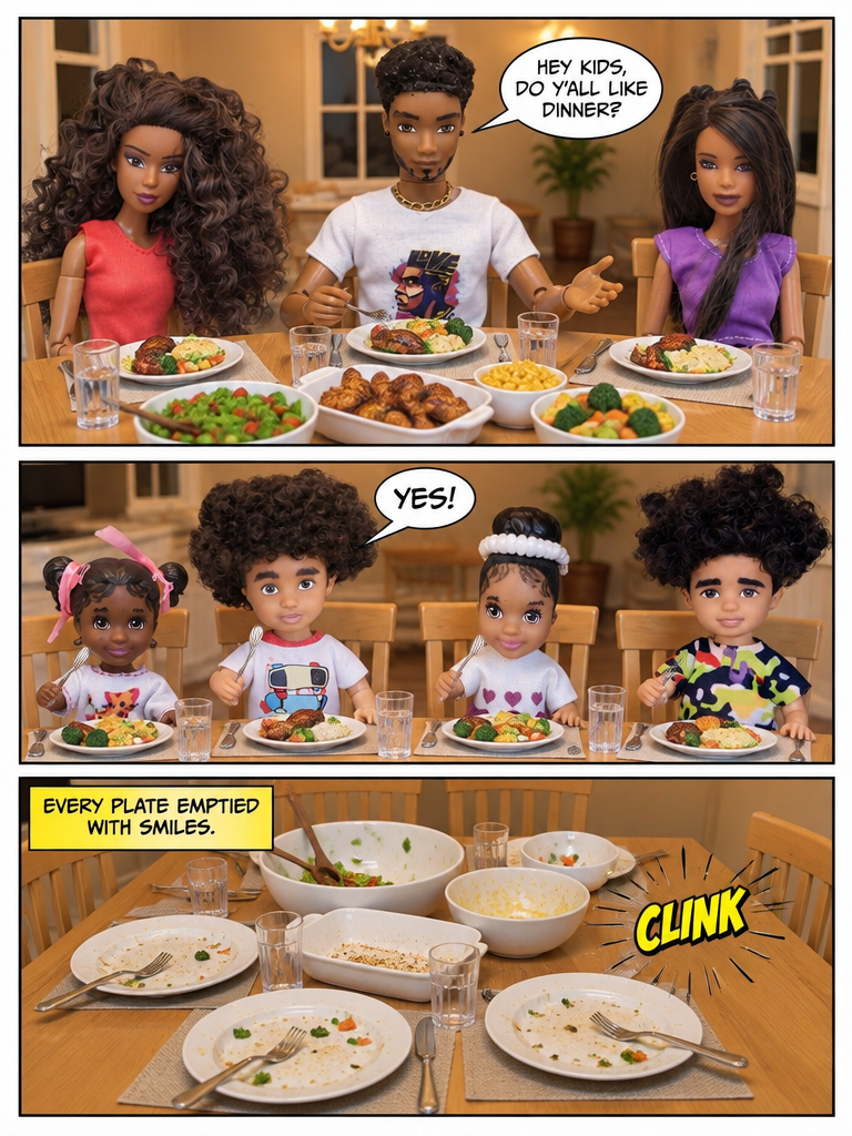 Family Dinner and Playtime (page 2 of 4)