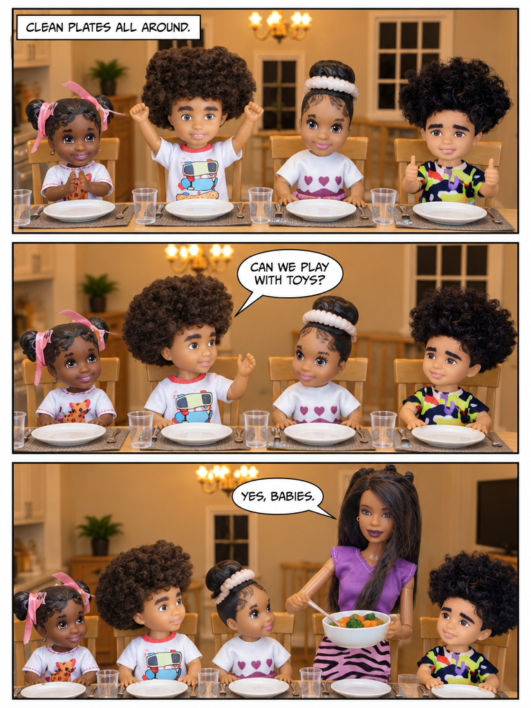 Family Dinner and Playtime (page 3 of 4)
