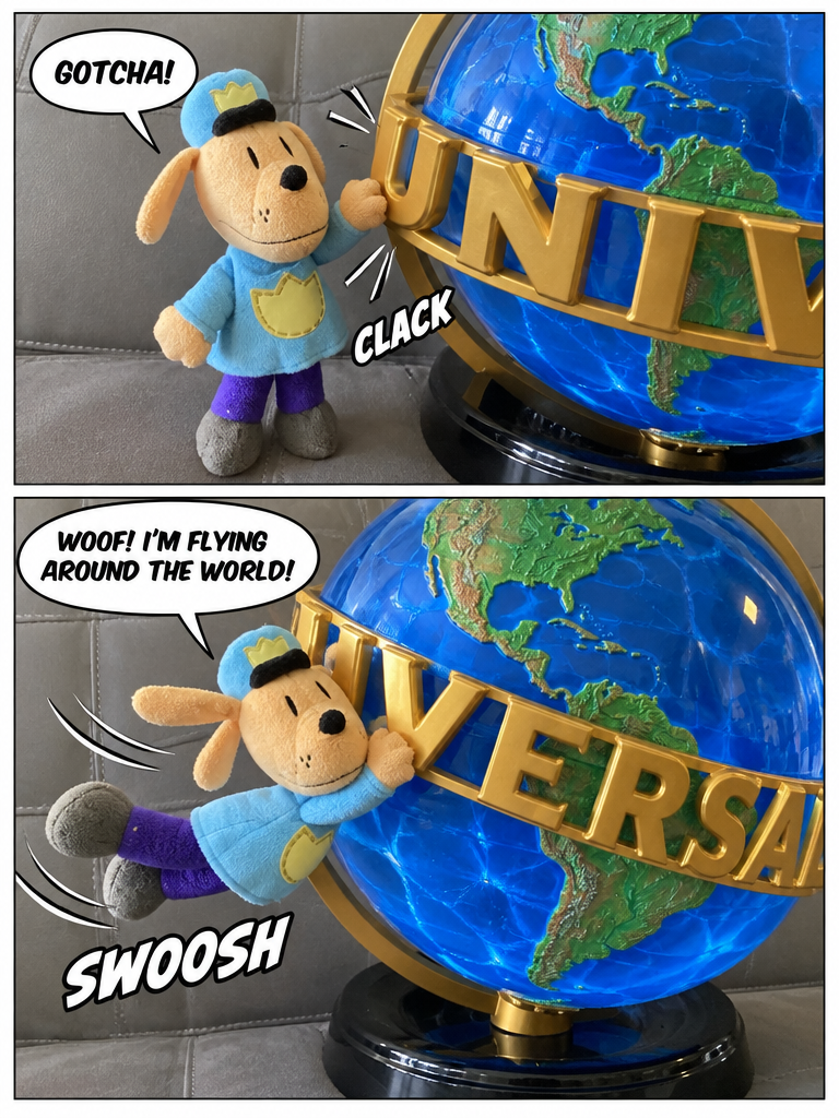Dog Man's Universal Flight (page 2 of 4)