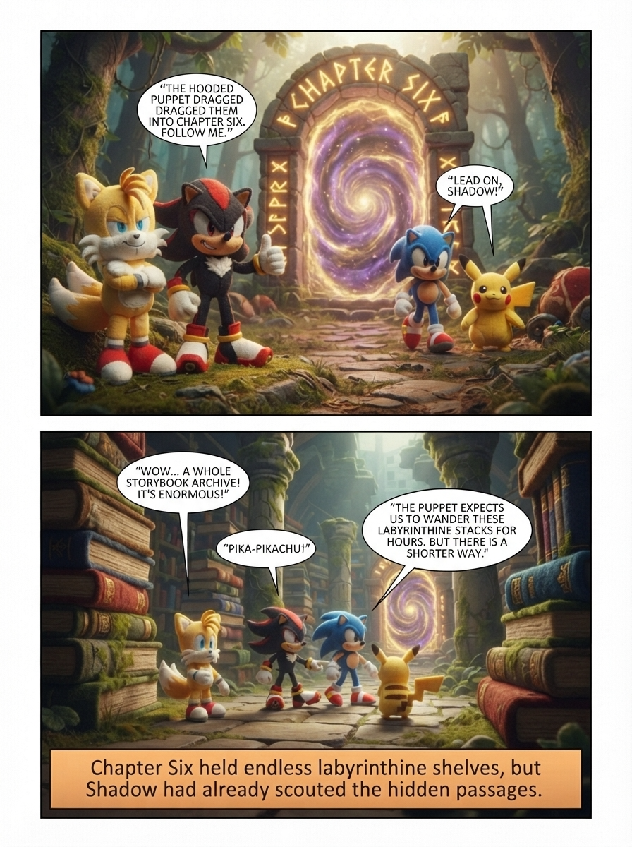 Through Chapter Five to the Secret Passage (page 7 of 8)