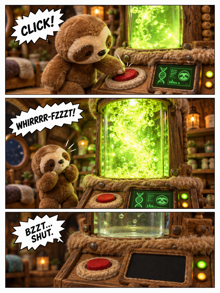 Sloth's Cozy Cloning Conundrum (page 3 of 4)