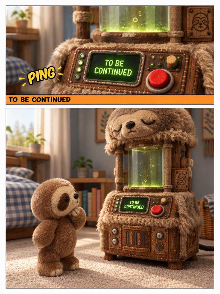 Sloth's Cozy Cloning Conundrum (page 4 of 4)