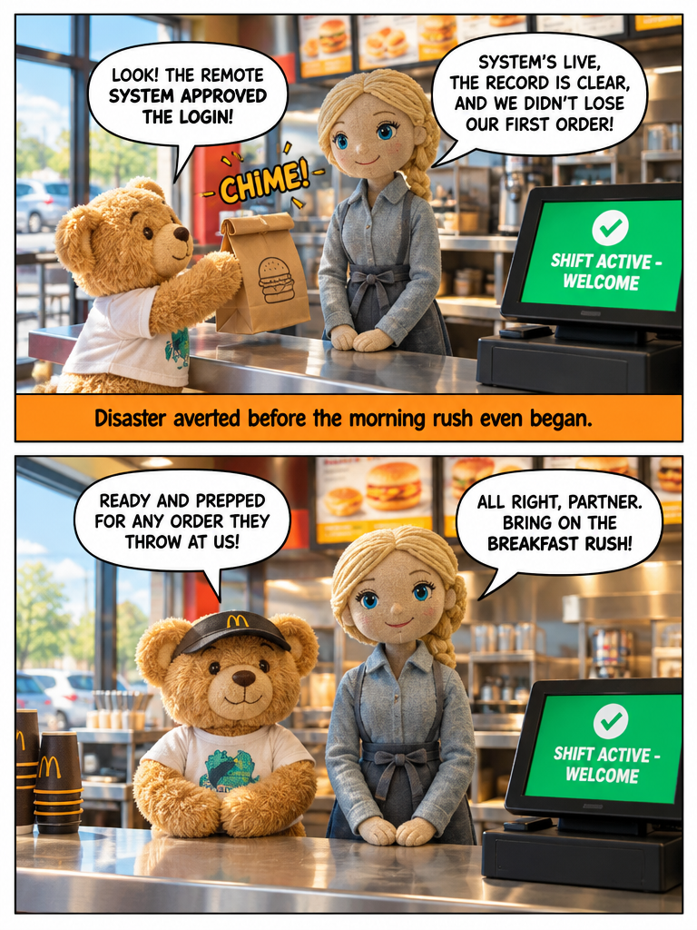 One Minute Past the Shift (page 4 of 4)