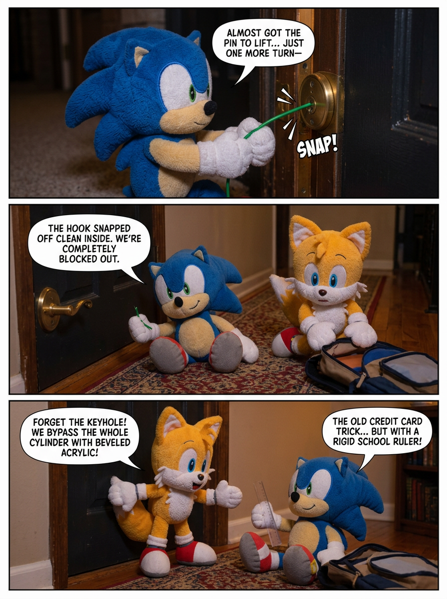 The Locked Bedroom Door (page 2 of 4)
