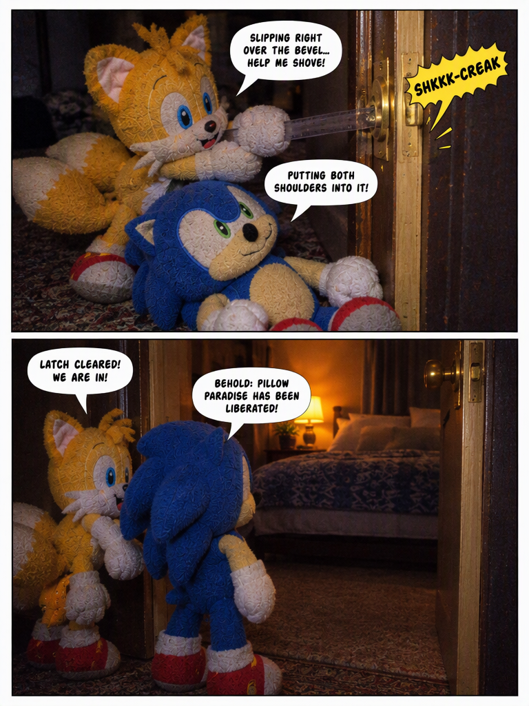 The Locked Bedroom Door (page 3 of 4)